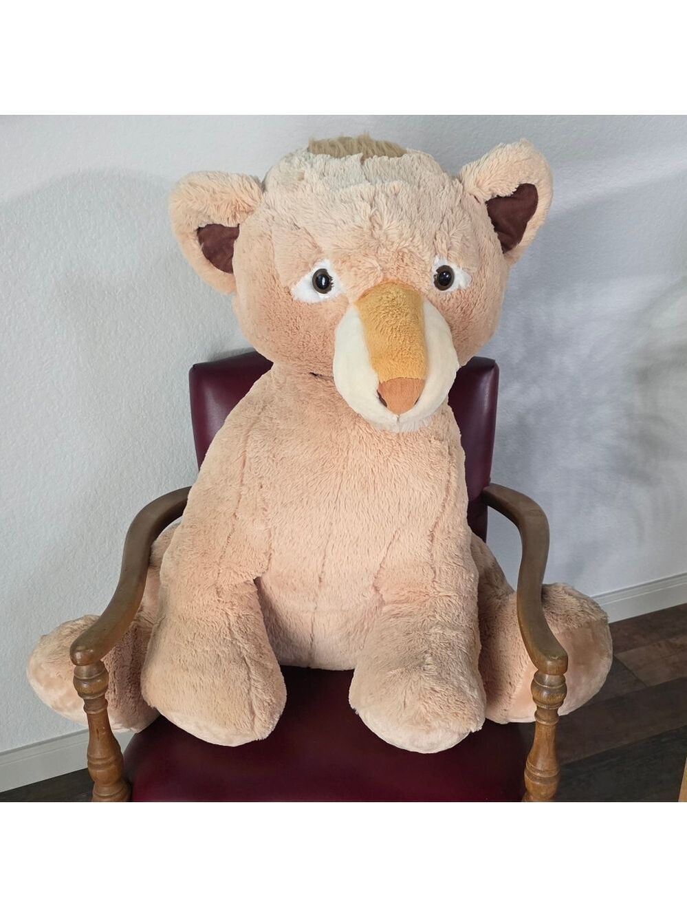 Giant HTF Goffa Lion Cub Stuffed Plushie 32" Tall